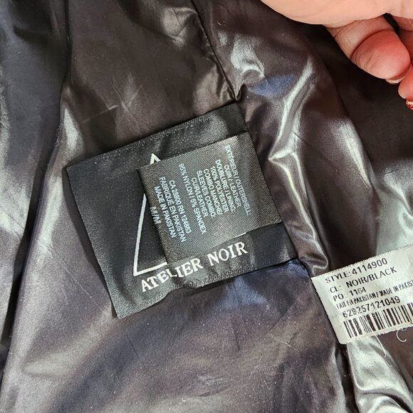 Rudsak Atelier Noir Thin Leather Black Jacket - Picture 5 of 6